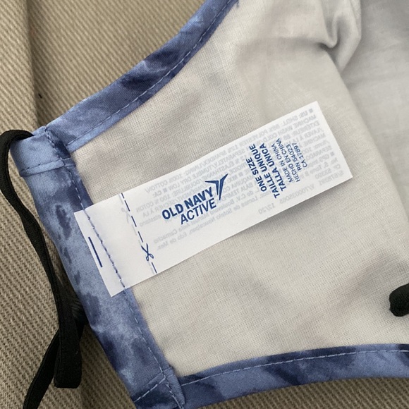 NEW Fabric Active face masks from Old Navy - not worn/washed - Picture 4 of 4
